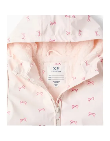 Rozā lietus jaka Kaspinėliai (6/9-24/36 mēneši) Rozā lietus jaka Kaspinėliai (6/9-24/36 mēneši)