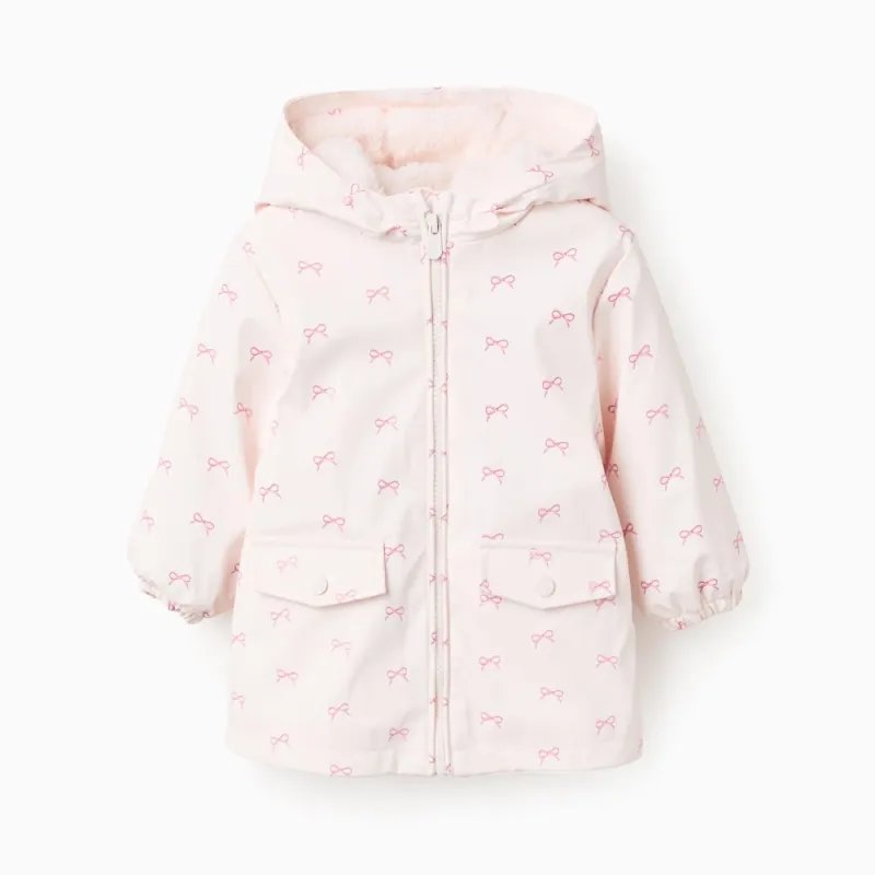 Rozā lietus jaka Kaspinėliai (6/9-24/36 mēneši)