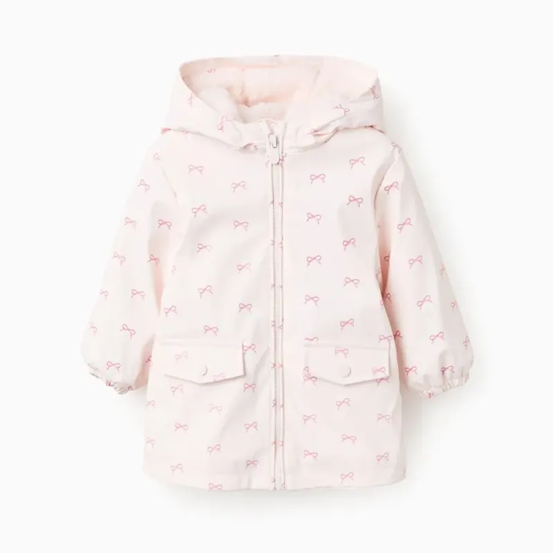 Rozā lietus jaka Kaspinėliai (6/9-24/36 mēneši)