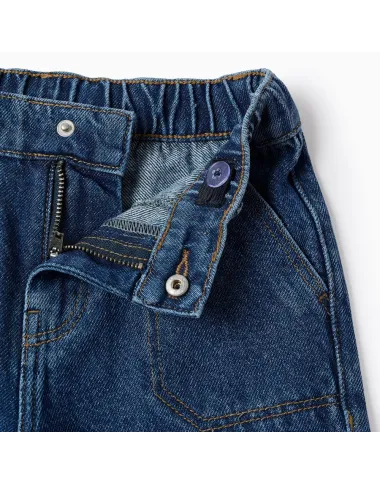 Baggy džinsai berniukams (3/4-13/14) - vaizdas ant berniuko