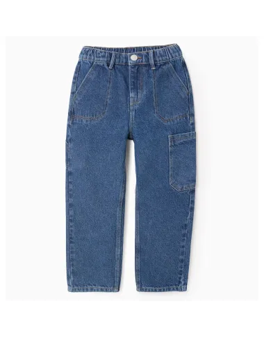 Bagveida džinsi zēniem (3/4-13/14)