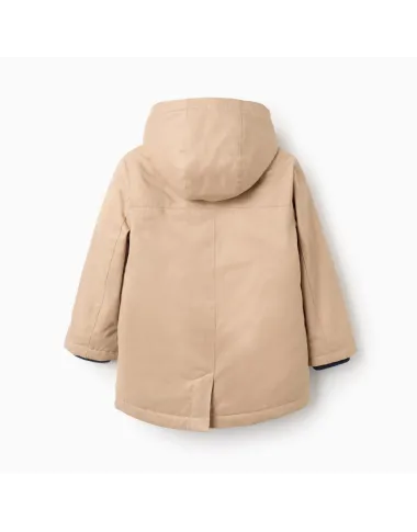 Brūna zēnu jaka ar siltinājumu (3/4-13/14 m)