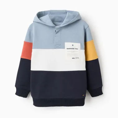 Zēnu džemperis daudzkrāsains (3/4-13/14)