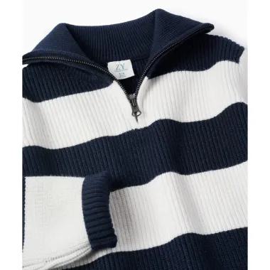 Svītrains džemperis zēniem (3/4-13/14) | Lapute.lt