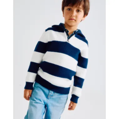 Svītrains džemperis zēniem (3/4-13/14) | Lapute.lt