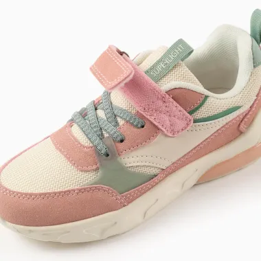 Švičiantys sportiniai batai mergaitėms (25-32) - užsegimo lipduku vaizdas iš arti