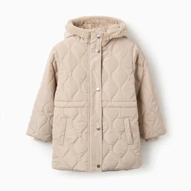 Brūna izolēta jaka (3/4-13/14)