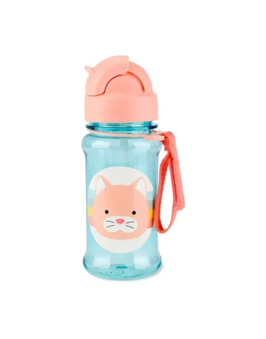 Vaikiška gertuvė su šiaudeliu Kačiukas, 355 ml - atidarytos vaizdas