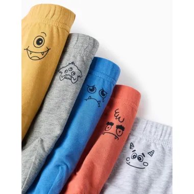 Apatinės kelnaitės berniukams, 5 vnt. (2/3-13/14) - visos sulenktos pusiau