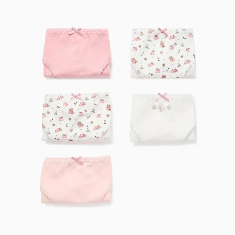 Meiteņu biksītes, 5 gab. (2/3-10/12)