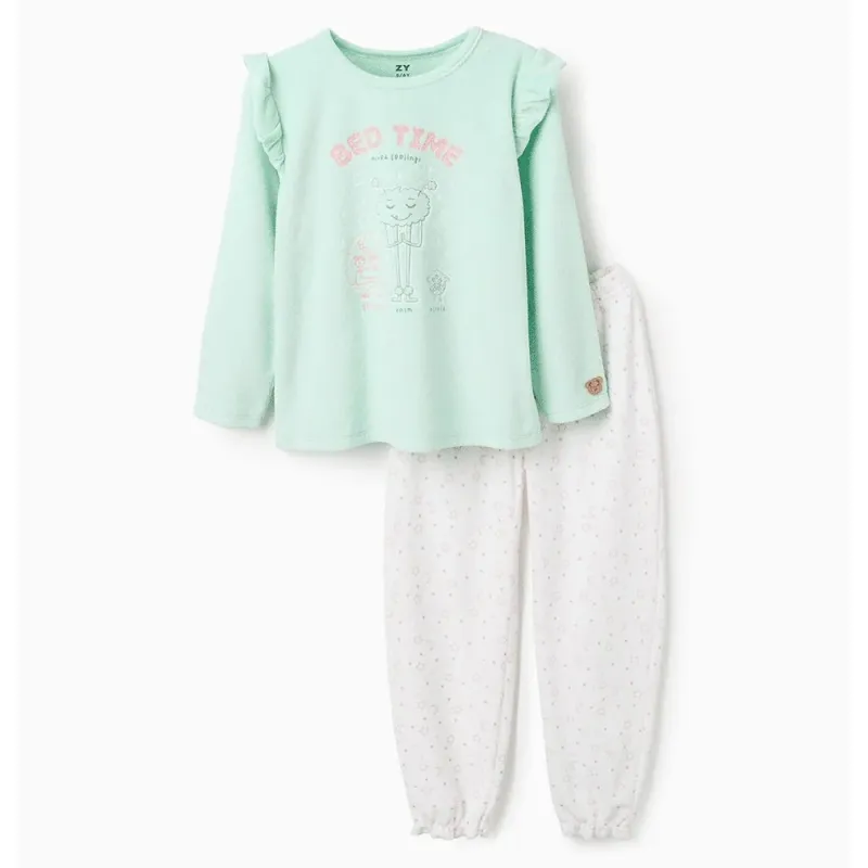 Meiteņu velūra pidžama Monsters of Emotions (3/4-11/12)