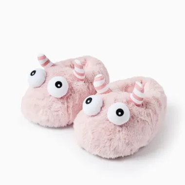 Bērnu rozā čības Monster (25/26-35/36)