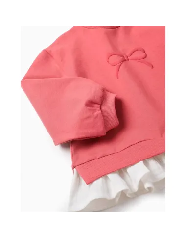 Rozā kostīms meitenei Kaspinas (6/9-24/36 mēneši)