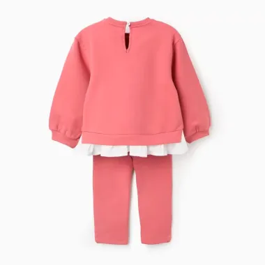 Rozā kostīms meitenei Kaspinas (6/9-24/36 mēneši) | Lapute.lt