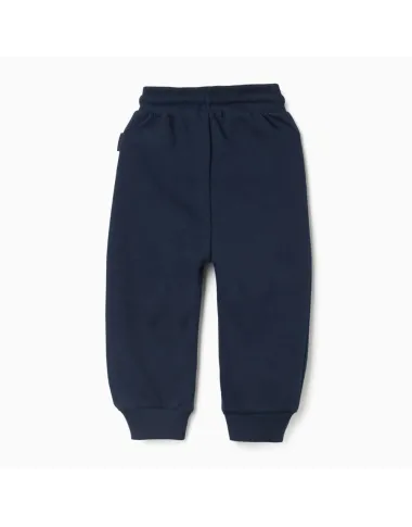 Tamsiai mėlynos kelnės (6/9-24/36 mėn) - vaizdas iš priekio