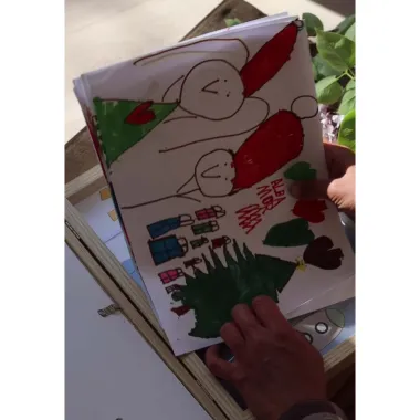 Bērnu zīmējuma atvēršanas rāmis | Lapute.lt