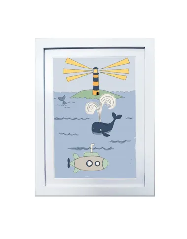 Bērnu zīmējuma atvēršanas rāmis