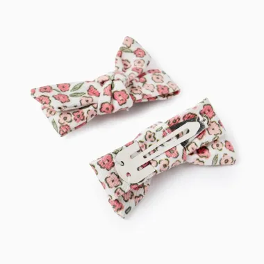 Matu sprādzes ar ziedu rakstu, 2 gab. | Lapute.lt