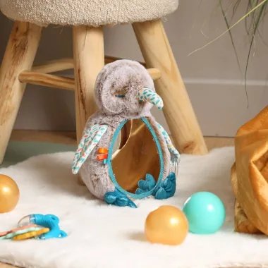 Ludi izglītojoša rotaļlieta-spogulis mazuļiem Kiwi | Lapute.lt