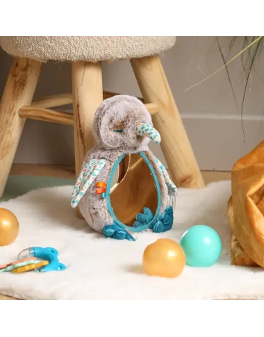 Ludi lavinamasis žaislas-veidrodis kūdikiams Kiwi - vaizdas baltame fone