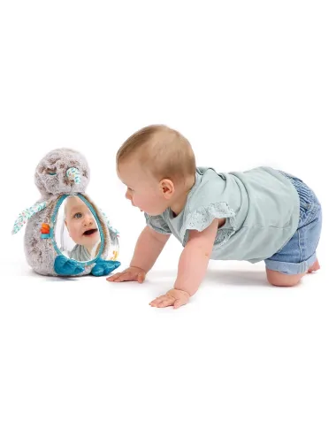 Ludi lavinamasis žaislas-veidrodis kūdikiams Kiwi - vaizdas baltame fone