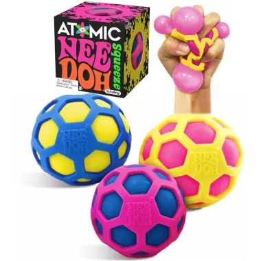 NeeDoh Atomic Sensory Ball - Rotaļlietas bērniem no 3 gadu vecuma - Lapute.lt