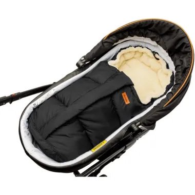 Sensillo vilnas melns ratiņu pārvalks 3in1 | Lapute.lt