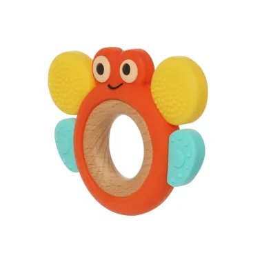 Teethe-A-Bug kramtukas kūdikiams - vaizdas iš šono