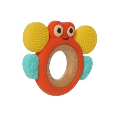 Teethe-A-Bug silikona graužamais mazuļiem | Lapute.lt