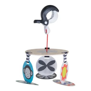 Wimmer Stim To Go kelioninė karuselė kūdikiams - vaizdas baltame fone