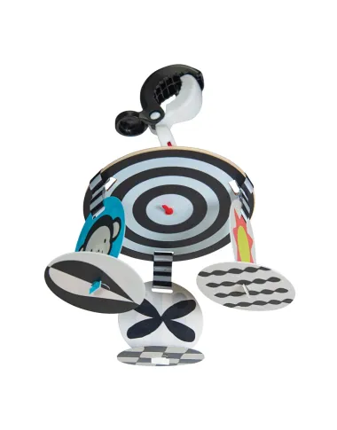 Wimmer Stim To Go kelioninė karuselė kūdikiams - vaizdas baltame fone