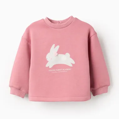 Rozā termodžemperis Zaķītis (6/9-24/36 mēneši)