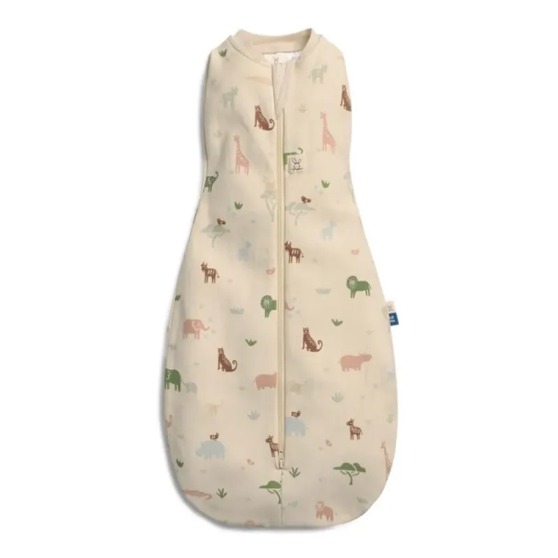 ergoPouch Swaddle miegmaišis kūdikiui 1.0TOG (0-3 mėn) Savana - baltame fone ergoPouch Swaddle miegmaišis kūdikiui 1.0TOG (0-3 mėn) Savana - baltame fone