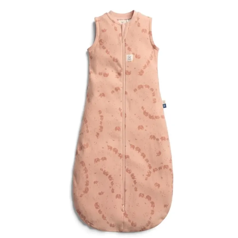 ergoPouch Swaddle miegmaišis 1.0TOG (3-12 mėn.) Drambliukai - vaizdas baltame fone