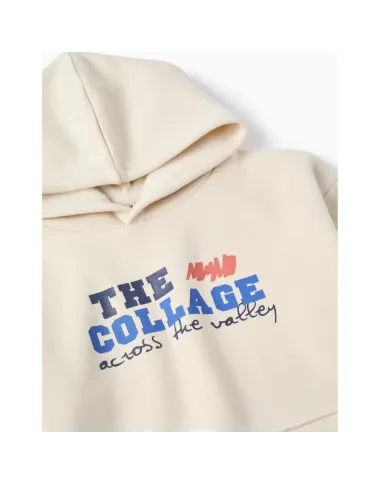 Termo džemperis berniukams su gobtuvu (3/4-13/14) - vaizdas iš priekio