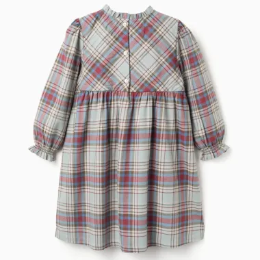 Languota medvilninė suknelė (3/4-11/12) - vaizdas iš nugaros