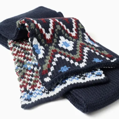 ZIPPY adīta cepure ar šalli (50-58 cm) | Lapute.lt