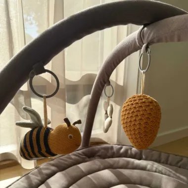 Bērnu rotaļu paklājiņš Medusbite (90 cm) | Lapute.lt