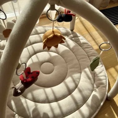 Bērnu rotaļu paklājiņš Ladybug (90 cm) | Lapute.lt