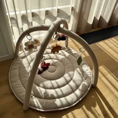 Bērnu rotaļu paklājiņš Ladybug (90 cm) | Lapute.lt