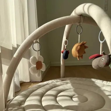 Bērnu rotaļu paklājiņš Ladybug (90 cm) | Lapute.lt