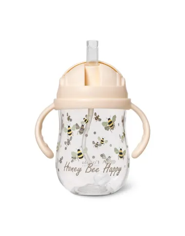 Bērnu dzeramā pudele ar salmiņu Bitutės, 300 ml