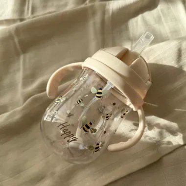 Bērnu dzeramā pudele ar salmiņu Bitutės, 300 ml | Lapute.lt