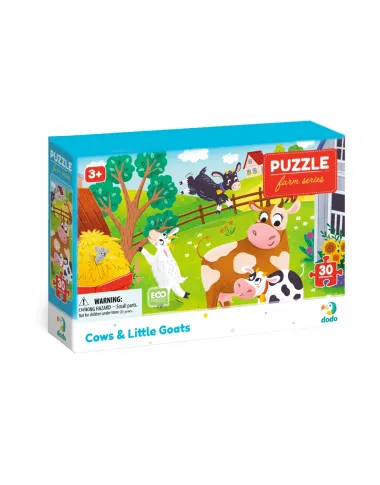 Dodo puzle bērniem Govis un kazlēni (30 detaļas)