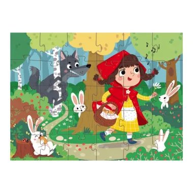 Dodo dėlionė Raudonkepuraitė - 30 detalių