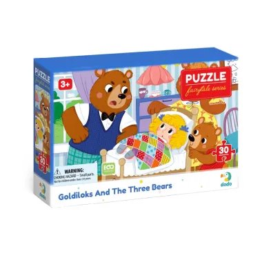 Dodo dėlionė vaikams nuo 3 metų Auksaplaukė - dėžutė