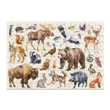 Dodo puzle bērniem Meža dzīvnieki (200 detaļas) | Lapute.lt