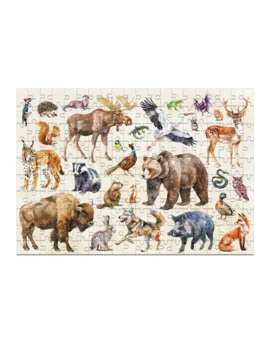 Dodo puzle bērniem Meža dzīvnieki (200 detaļas)