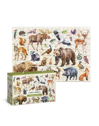 Dodo puzle bērniem Meža dzīvnieki (200 detaļas)