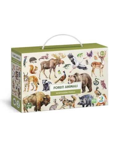 Dodo dėlionė vaikams Miško gyvūnai (200 det)